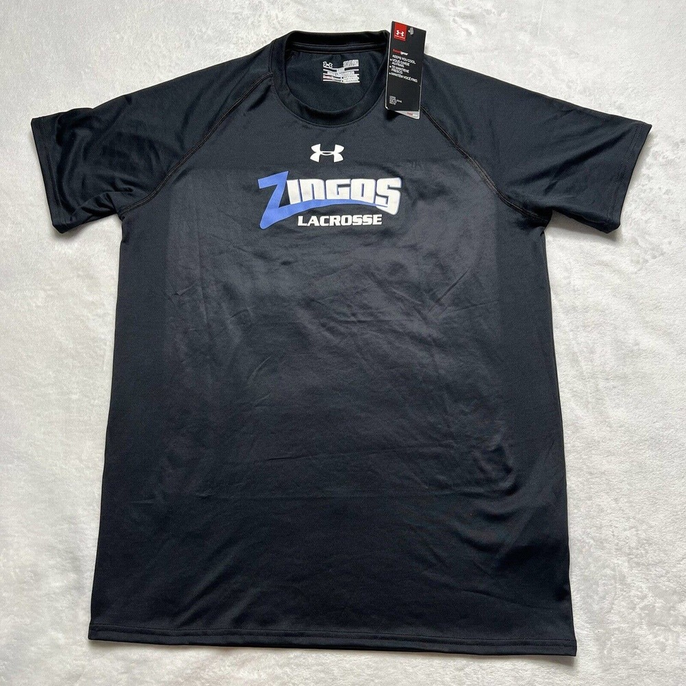 Under Armour Mens Locker Short Sleeve T-Shirt Black Small 1268471 001 Graphic